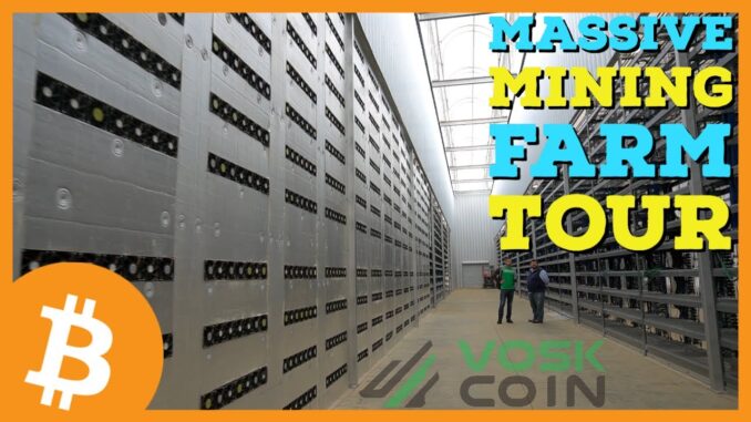 MASSIVE Crypto Mining Farm Tour | Bitcoin, Dash, and GPU Mining!