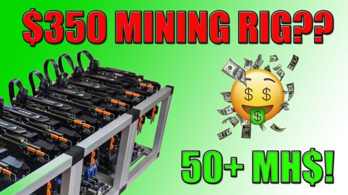 BUILDING THE CHEAPEST CRYPTOCURRENCY ETHEREUM MINING RIG!
