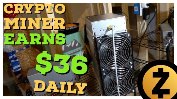 Crypto Mining Rig is EARNING $36 DAILY?!