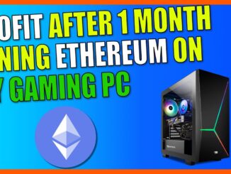 Profit After 1 Month Mining Ethereum ETH On My Gaming PC | Crypto Mining