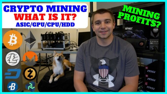 What is Cryptocurrency Mining and it's Profitability? ASIC vs GPU vs CPU vs HDD Miners