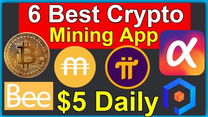 6 Best Mining Apps | Crypto Mining Apps | How To Mine Bitcoin | Bitcoin Mining App | Crypto