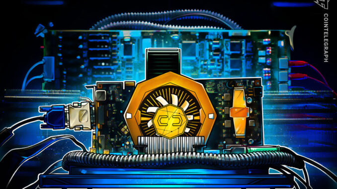 GPU price inflation dips slightly as Ether downtrend continues