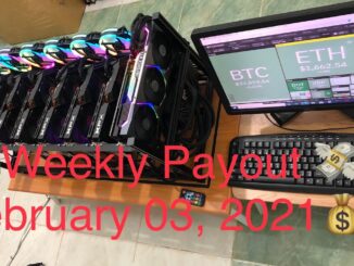 Crypto mining profit | weekly payout February 03 2021 | Kamusta ang profit nating mga miners😅