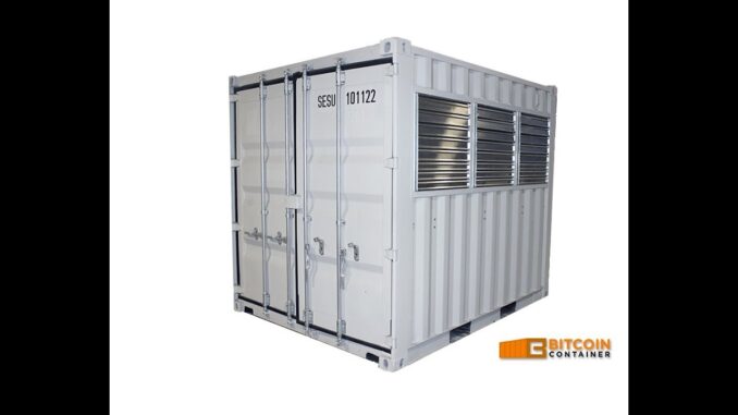 BitcoinContainer.com - 10ft Bitcoin mining Container