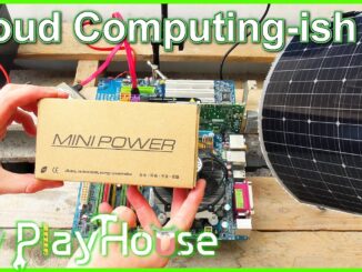 Solar Powered PC, maybe for Cryptocurrency Mining - 868