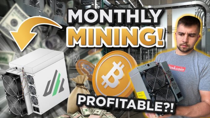 How Much Money Am I Earning Mining Bitcoin?