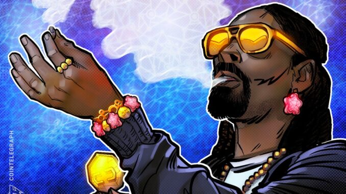 Snoop Dogg revealed as co-founder of Web3-powered livestream platform