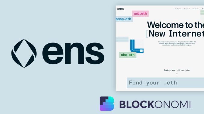 Ethereum Name Service Unveils Brand Refresh to Bridge Web2 and Web3