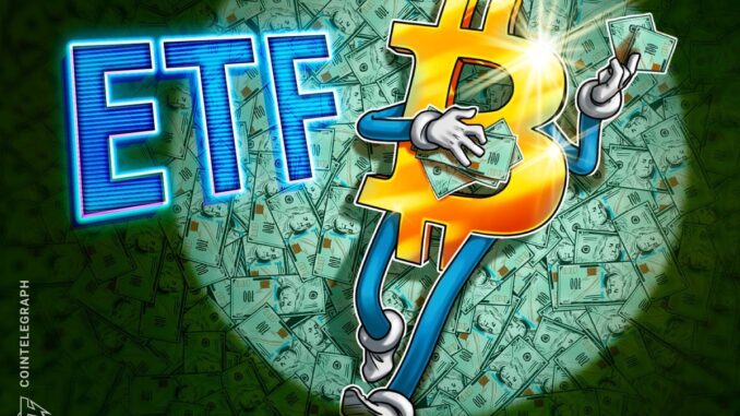 US Bitcoin ETFs break outflow streak with $13.3M inflow